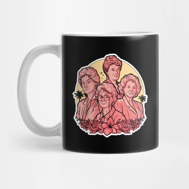 A Tribute to The Golden Girls by Baddest Shirt Co.